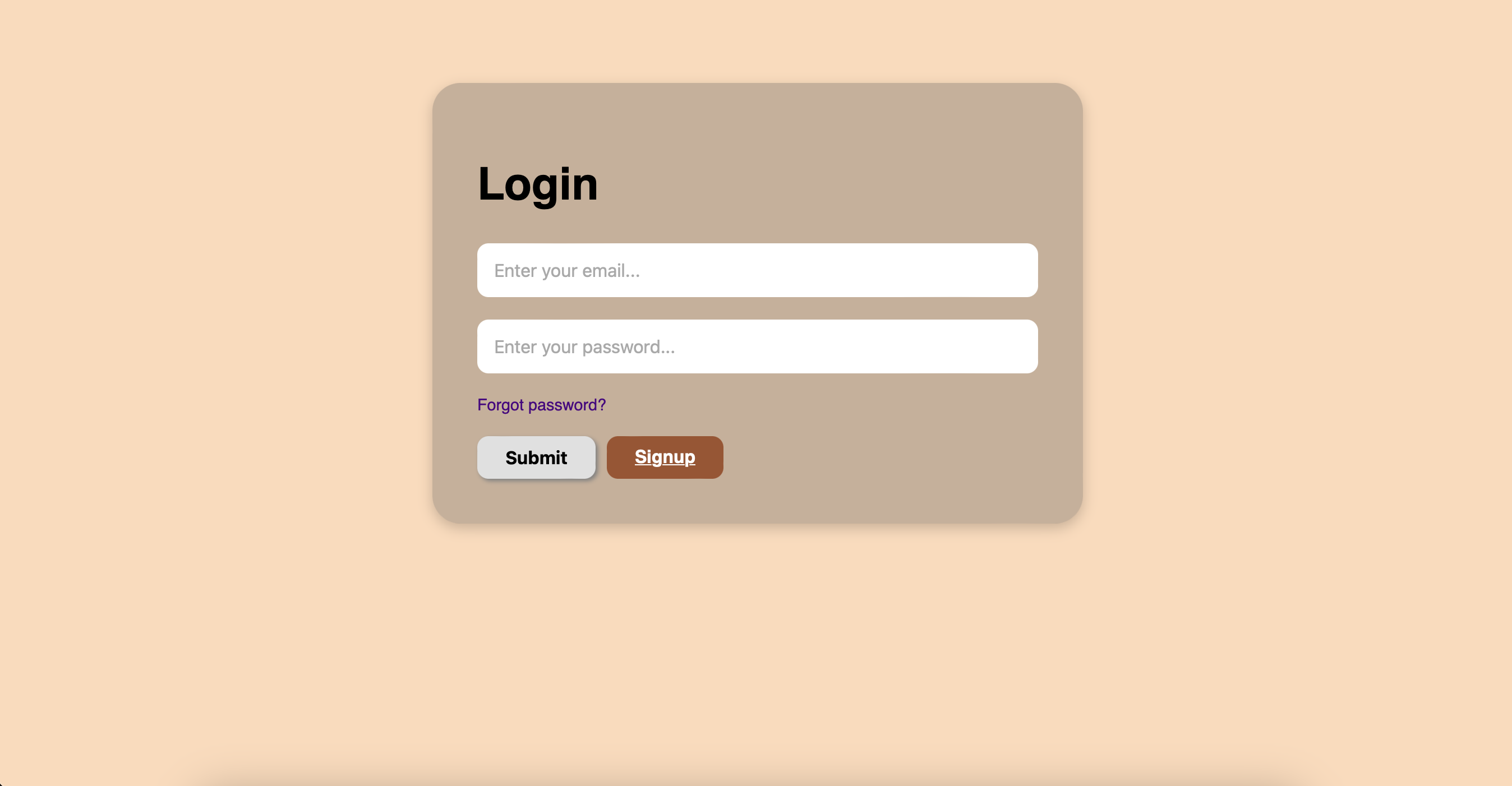 Login